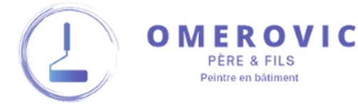 logo peintre 91 77 Omerovic peinture batiment